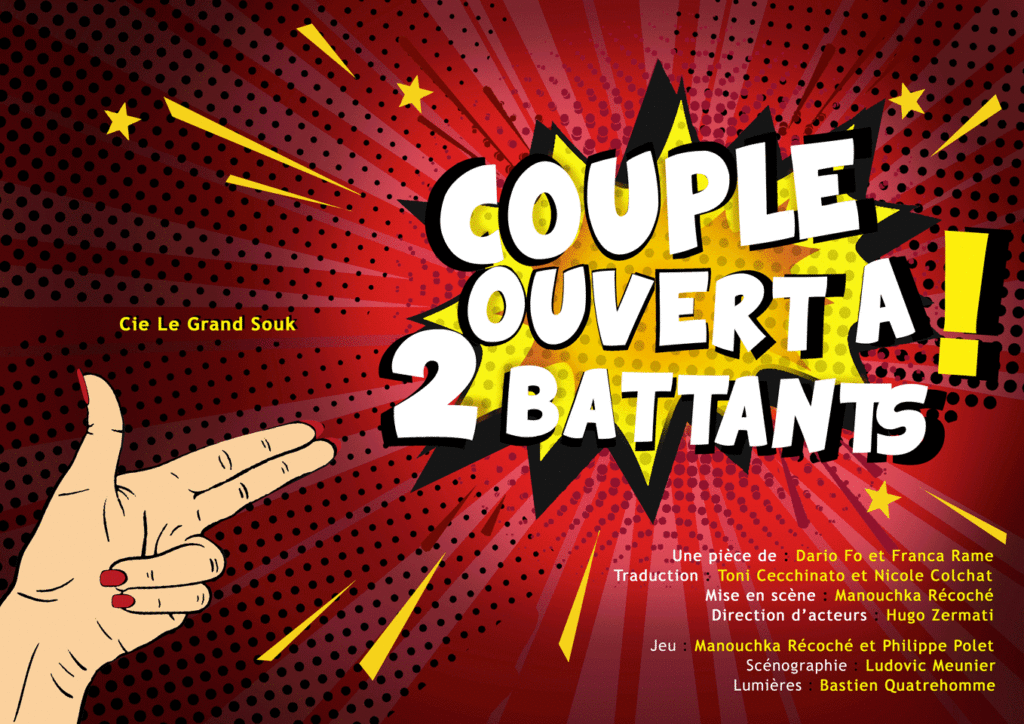 Affiche Couple ouvert à deux battants